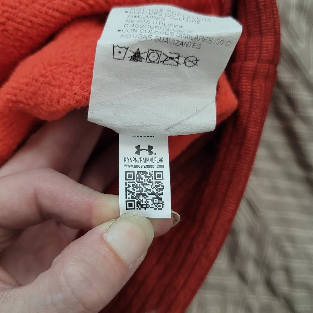 Under Armour Mens Storm Crew Neck Pullover Sweater Red XL